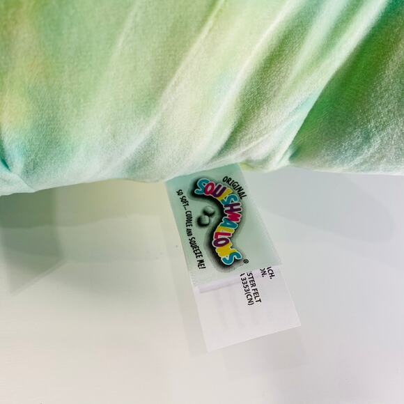 Squishmallow Fletcher Pterodactyl 11" Plush Dinosaur Green Stuffed Animal Pillow - Picture 6 of 8